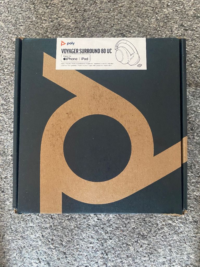 Voyager Surround 80 UC headphones brand new unused