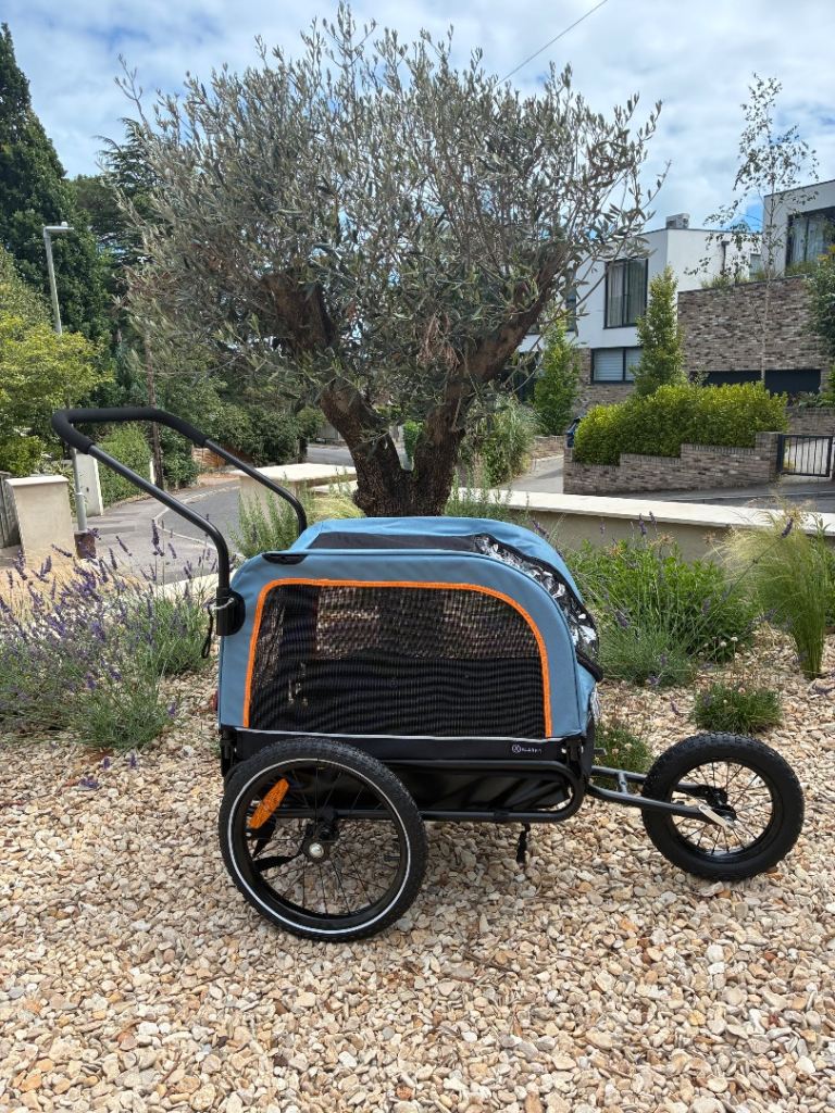 Klarfit Corgi 2-in-1 Dog Bike Trailer & Buggy – Excellent Condition