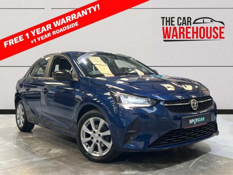 2021 Vauxhall Corsa 1.2 SE 5dr HATCHBACK PETROL Manual