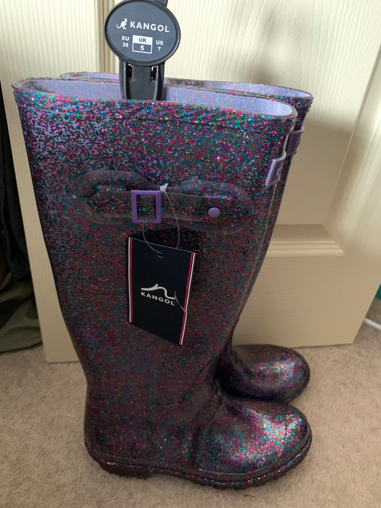Brand new kangol wellies ladies size 5