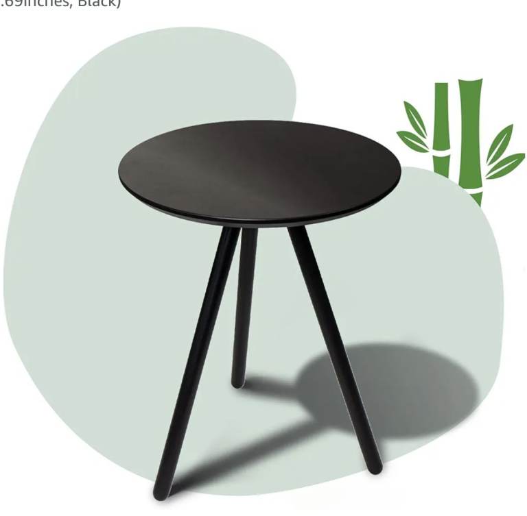 APRTAT Round Side Table,Coffee Table, Modern End