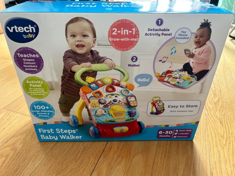 Baby walker (6-30 months, perfect working condition)