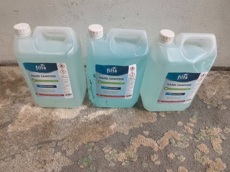 Hand Sanitiser 5 litres x 3