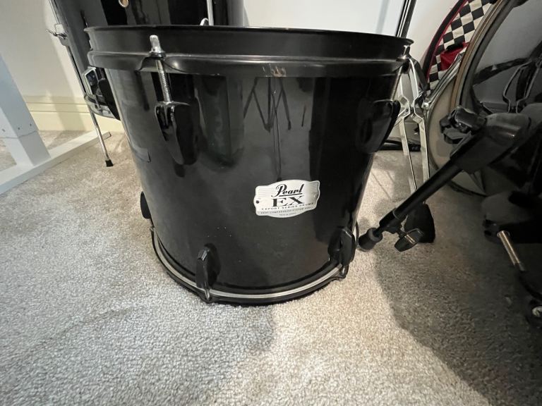 Drums Pearl export ex 5 piece kit black
