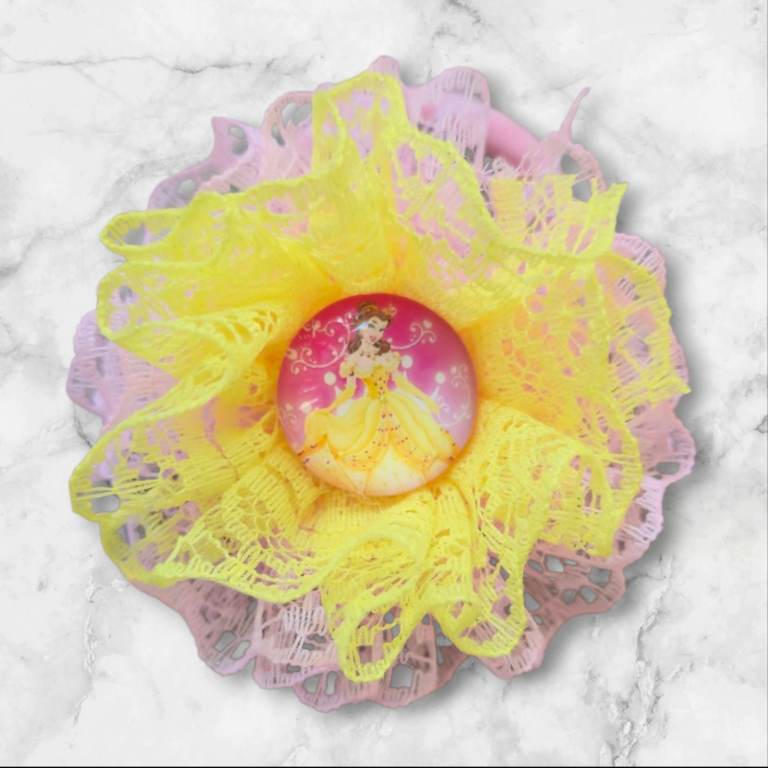 Dinsey hair bows «Belle»