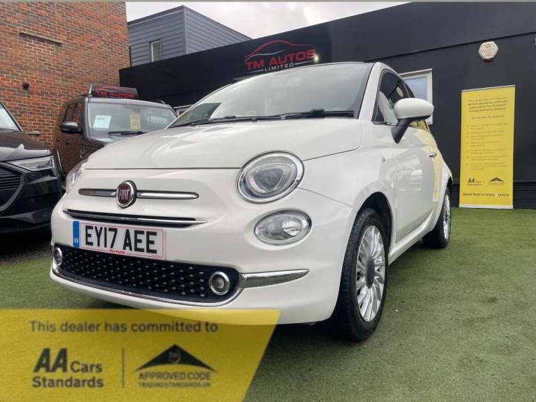 2017 Fiat 500 1.2 Lounge Dualogic Euro 6 (s/s) 3dr Petrol
