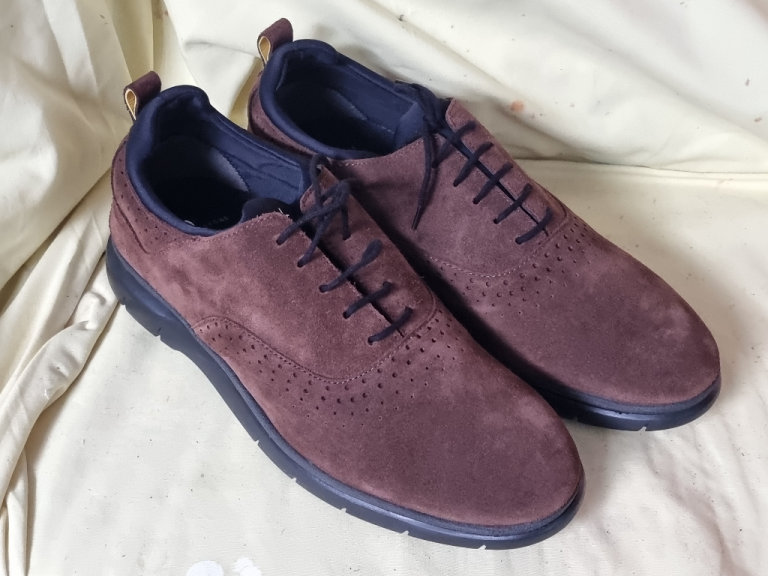 TEFORS Flex 2.0, model 141 Suade Brogue Men's Shoes  UK 11 EU 46