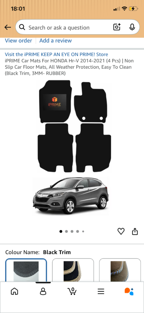 Car mats 