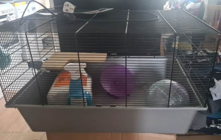 Large Hamster cage with accessories 
