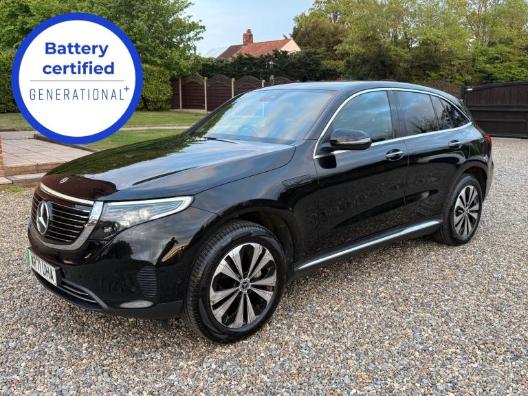 VALUE 2022 MERCEDES EQC 400 4MATIC - ELECTRIC - AUTO - 80kWh - SPORT - 1 OWNER !