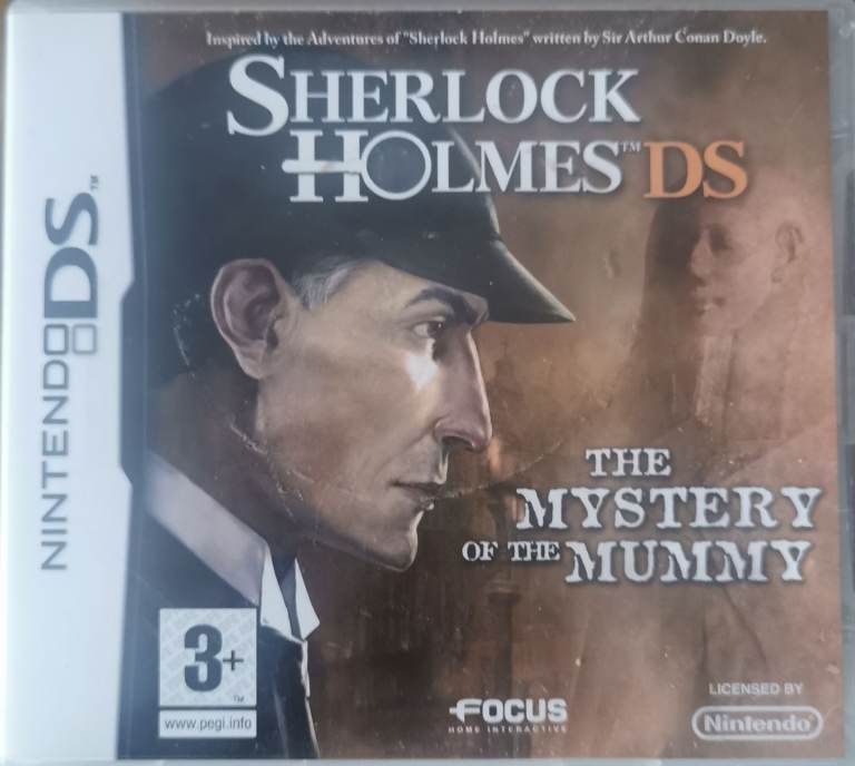 Nintendo DS Sherlock Holmes: The Mystery of the Mummy 