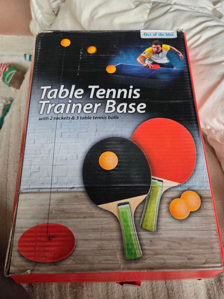 Table Tennis Trainer Base unused boxed as new