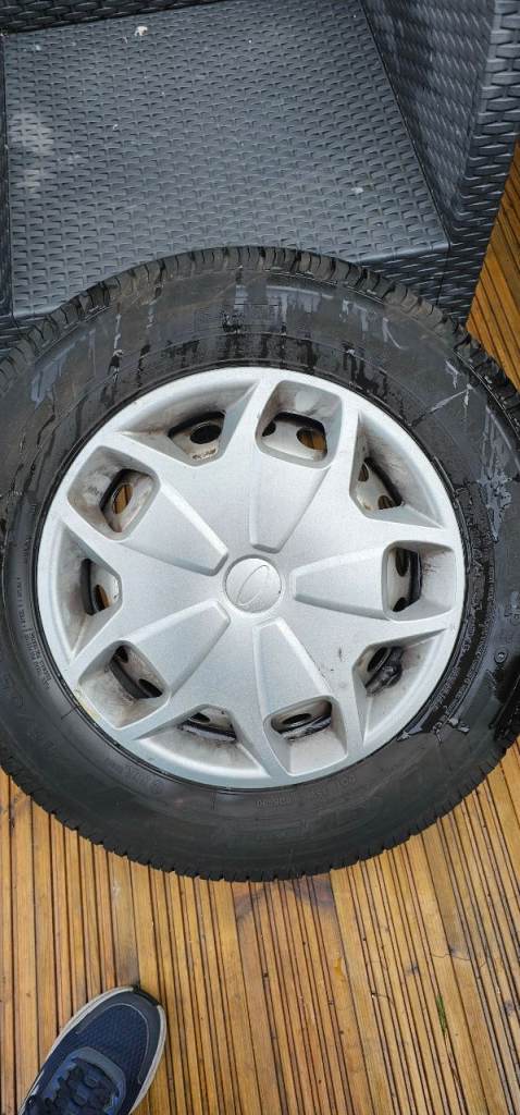 Mk8 ford transit custom steel wheels