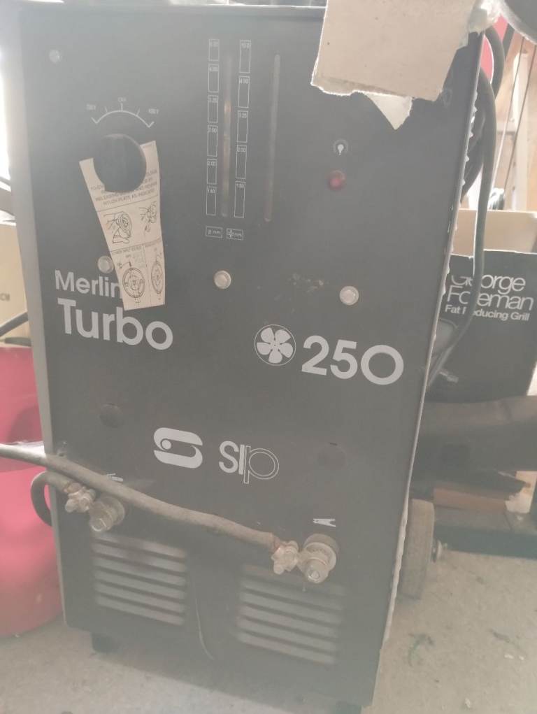 Sip merlin turbo 250 arc welder, 50-60ft extension also or separate 