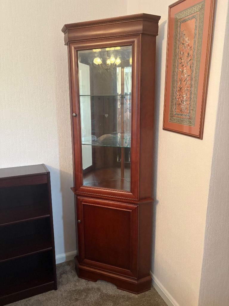 Corner Display Cabinet