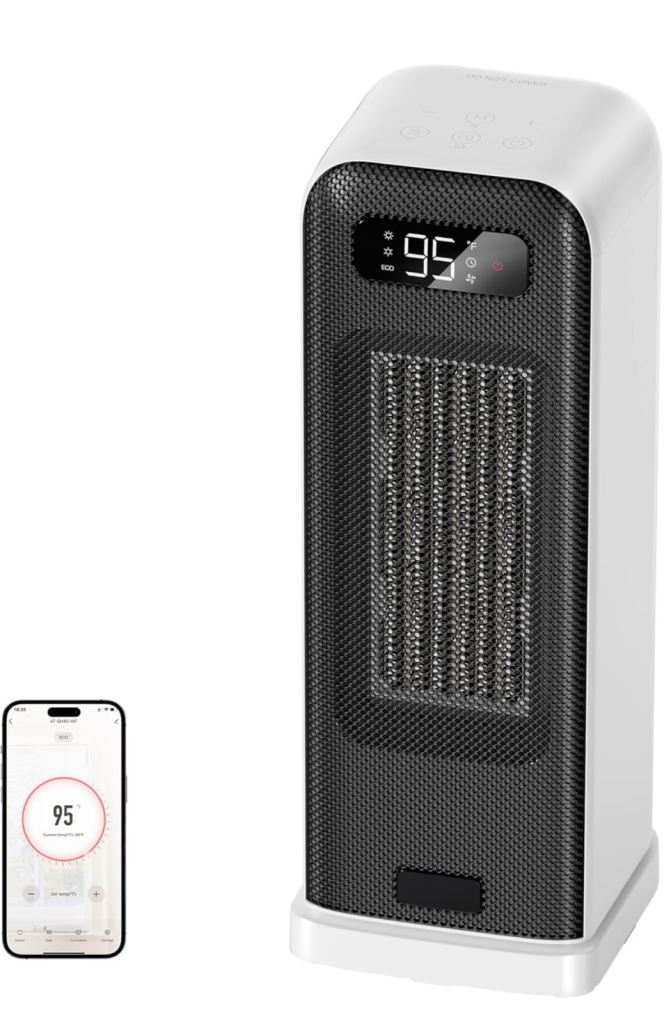 Electric Heater, Smart Portable 1500W New 