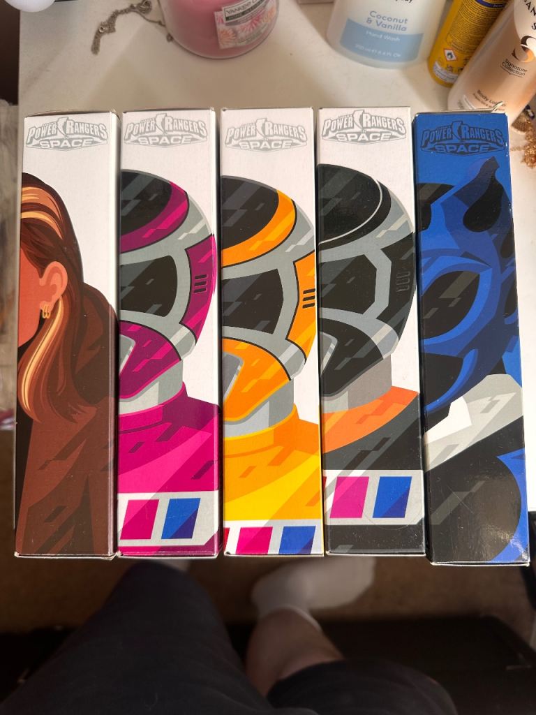 Power Rangers Lightning Collection 'In Space' Figures 