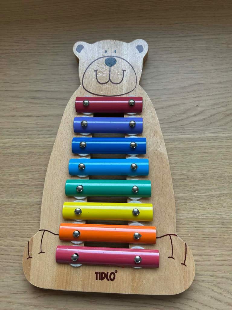 Original TIDLO Bear Xylophone from Early Learning Centre