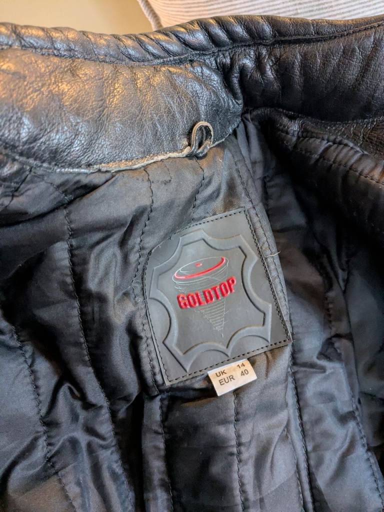 Ladies 14 motorcycle jacket