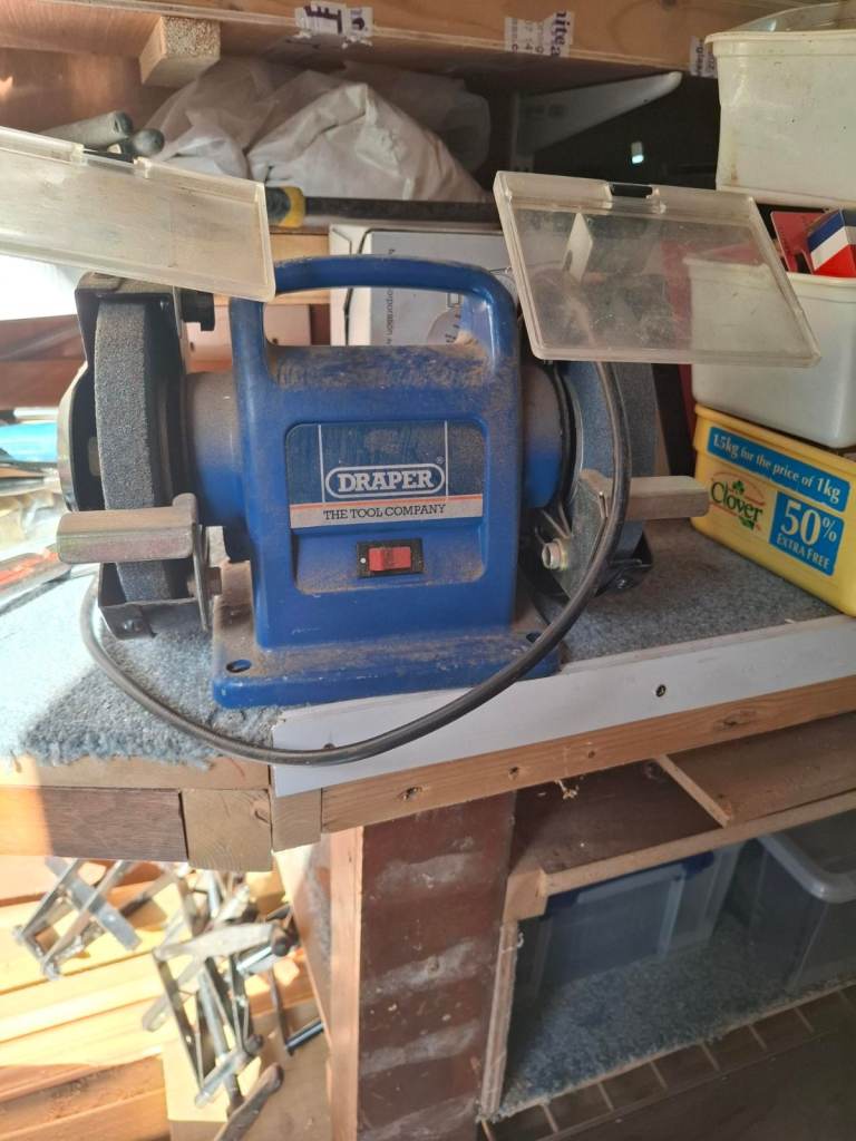 Small Draper bench grinder