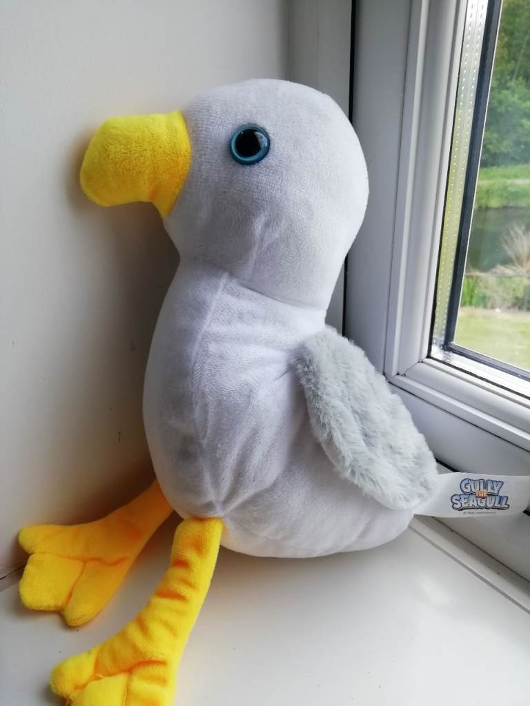 GULLY THE SEAGULL SOFT TOY 
