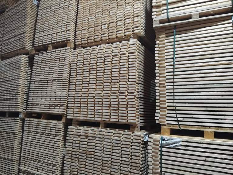 NEW Warehouse Racking Timber Decking – Slatted Timber Boards