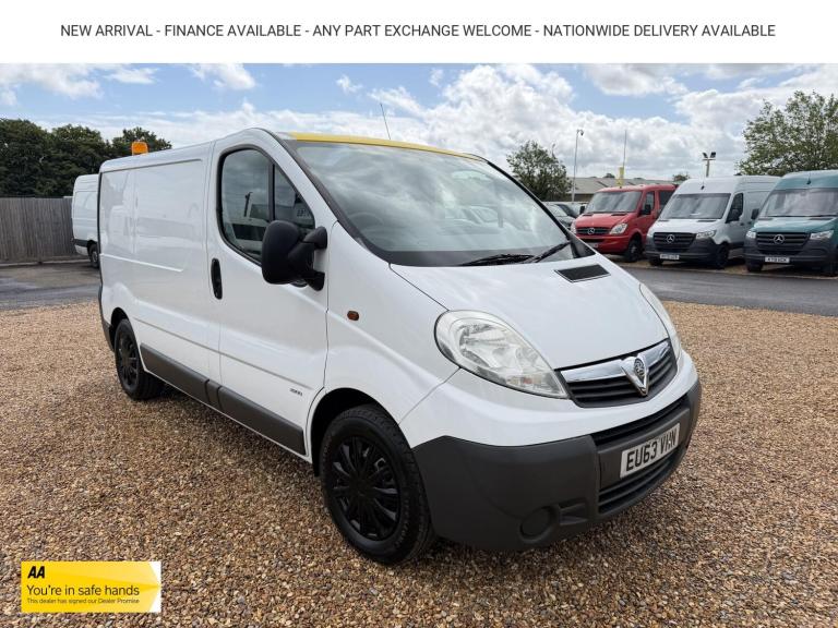 2013 Vauxhall Vivaro 2.0 2900 CDTi ecoFLEX Panel Van 4dr Diesel Manual FWD L1 (180 g/km, 113 bhp ...