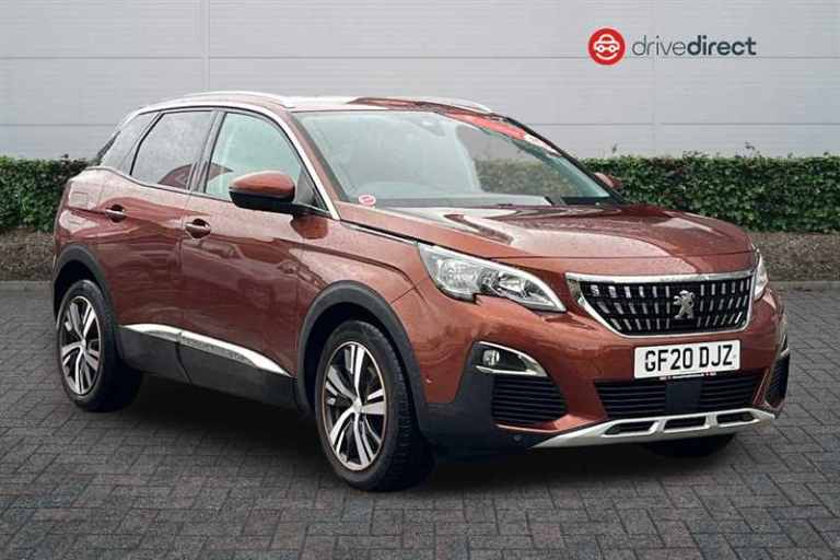2020 Peugeot 3008 1.2 PureTech GPF Allure SUV 5dr Petrol EAT Euro 6 (s/s) (130 ps) SUV Petrol Aut...