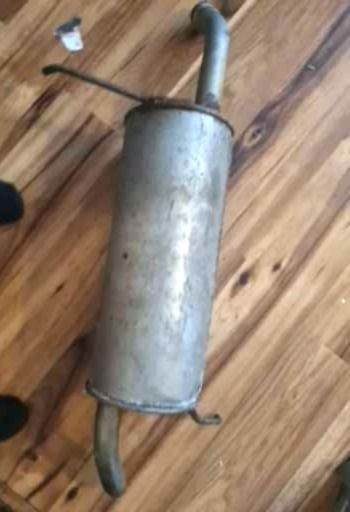 Ford Fiesta 1.25; 1.4 (2008-2012) rear exhaust back box