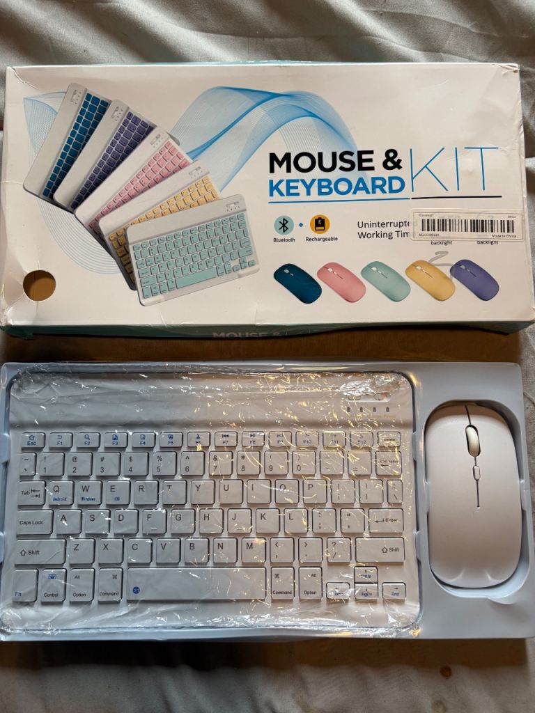 Bluetooth keyboard and mouse