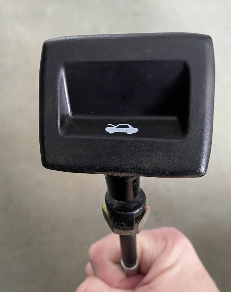 Mazda MX5 mk2.5 bonnet release catch complete with cable