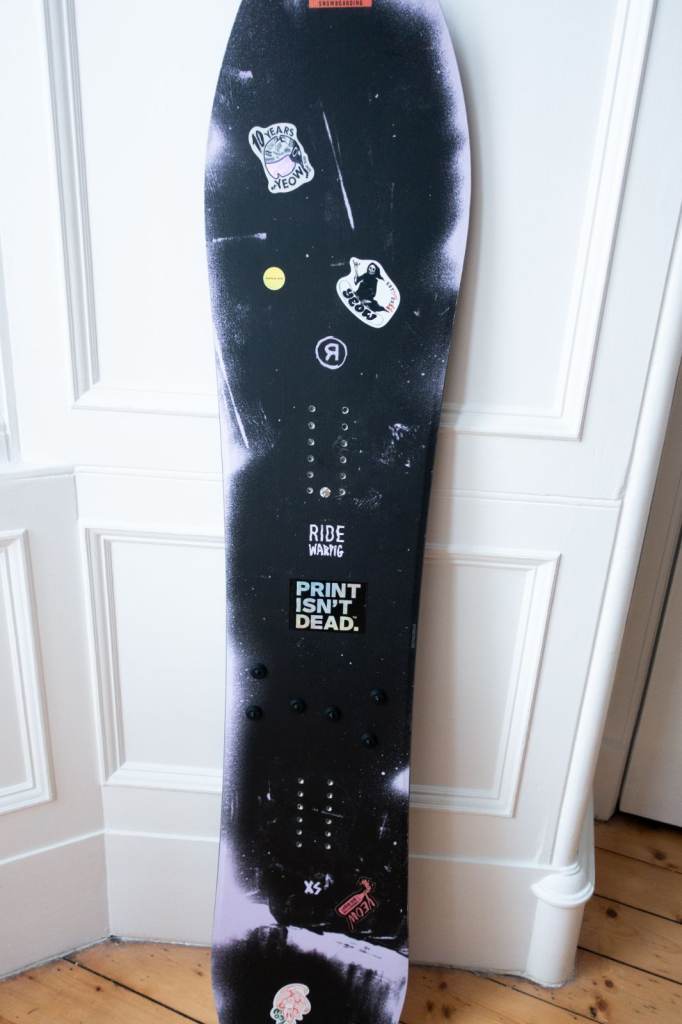 Ride 'Warpig' Snowboard XS 142cm Directional Shape All Mountain Board EXCELLENT CONDITION