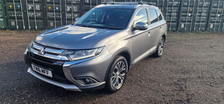MITSIBISHI OUTLANDER GX 3 DI -D 4X4 7SEATER 2016 FULL MOT SHISTORY STUNNING 