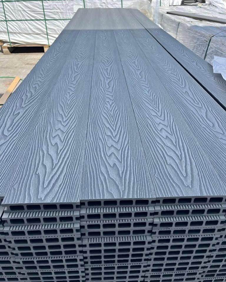 4.8m Grey Composite Decking | Hassle-Free, No Painting, No Treating