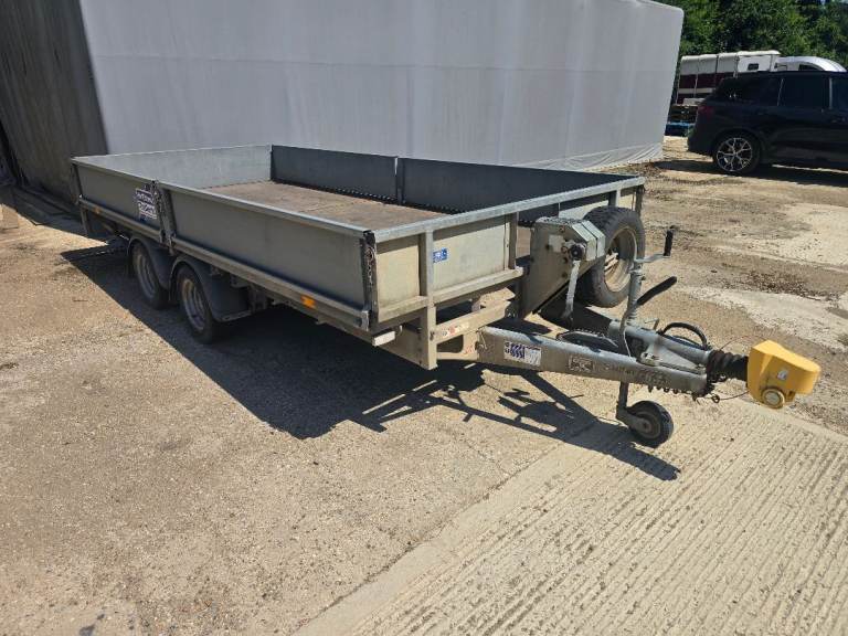Ifor Williams LM146 Twin Axle Trailer – 3500kg – Loading Ramps, Winch & Heavy Duty Cover