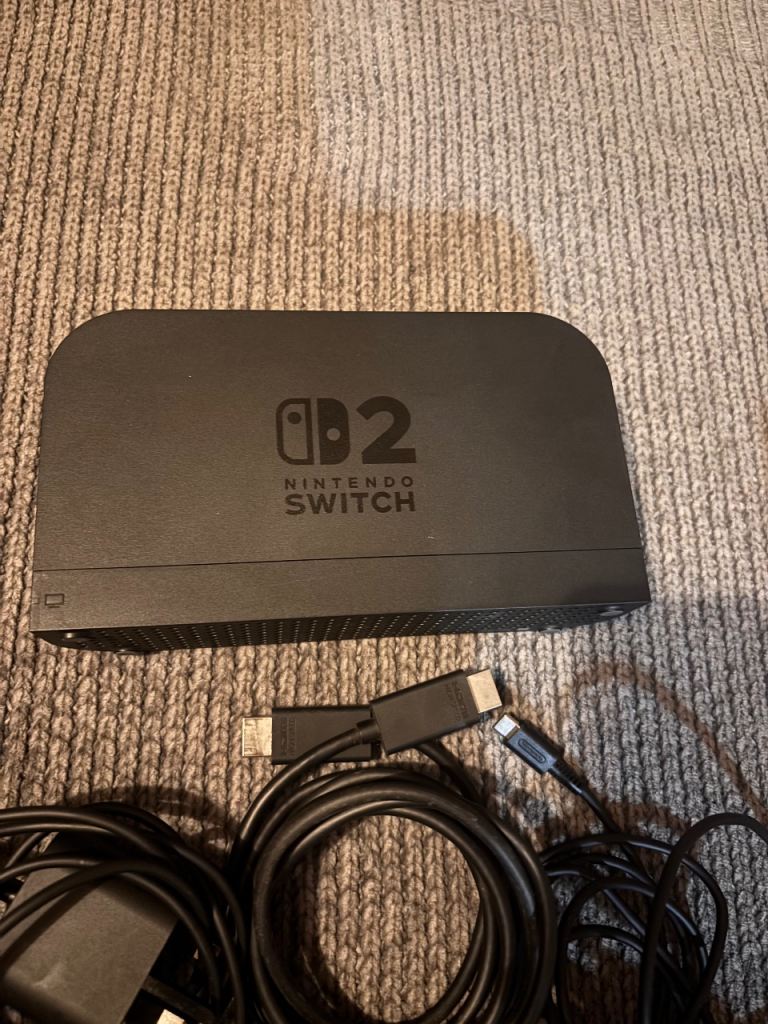 Nintendo Switch 2 in box with accessories
