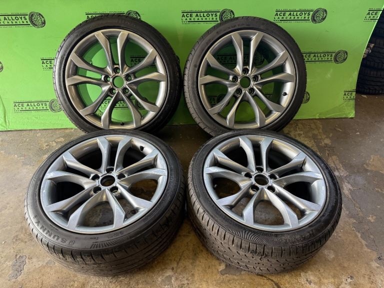 *REFURBISHED* GENUINE OEM AUDI TTS 18” X 9J 5x112 ALLOY WHEELS + TYRES