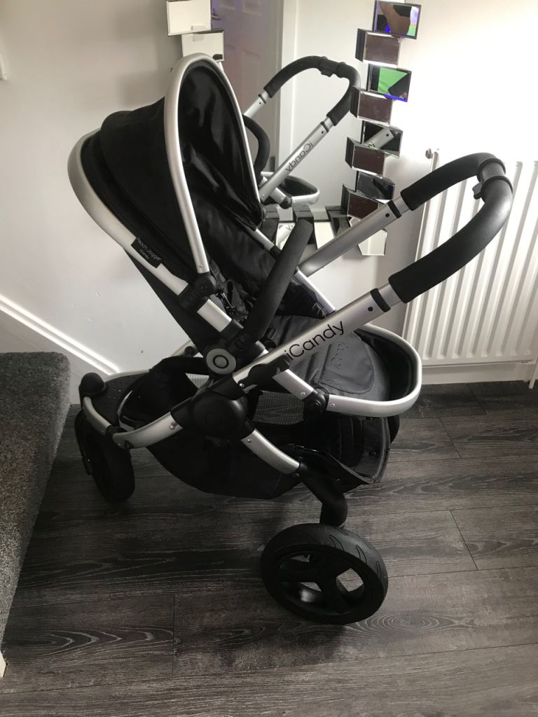 Icandy peach jogger  black excellent condition 