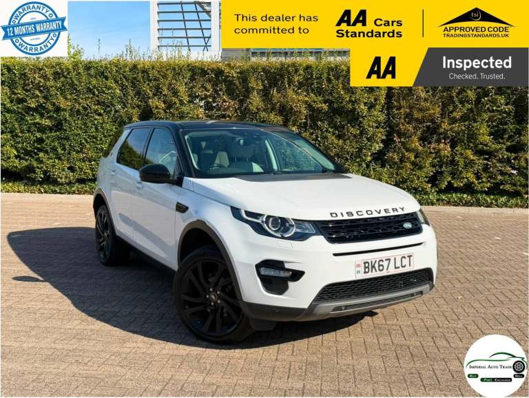 2017 Land Rover Discovery Sport 2.0 TD4 HSE Black SUV 5dr Diesel Auto 4WD Euro