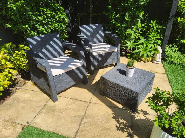 Keter Corfu Garden/Patio/Balcony Set