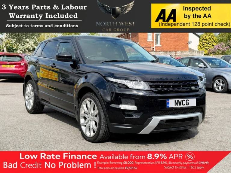 2014 Land Rover Range Rover Evoque 2.2 SD4 Dynamic SUV 5dr Diesel Auto 4WD Euro 5 (s/s) (190 ps) ...