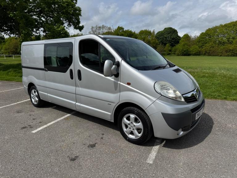 Vauxhall Vivaro 2.0 CDTI 115PS Sportive CREW CAB 6 SEATS WOW JUST 63,000 NO VAT!