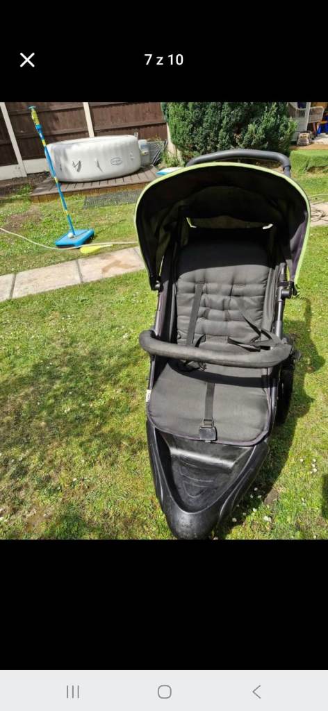 Black Baby Stroller/Pushchair – Good Condition