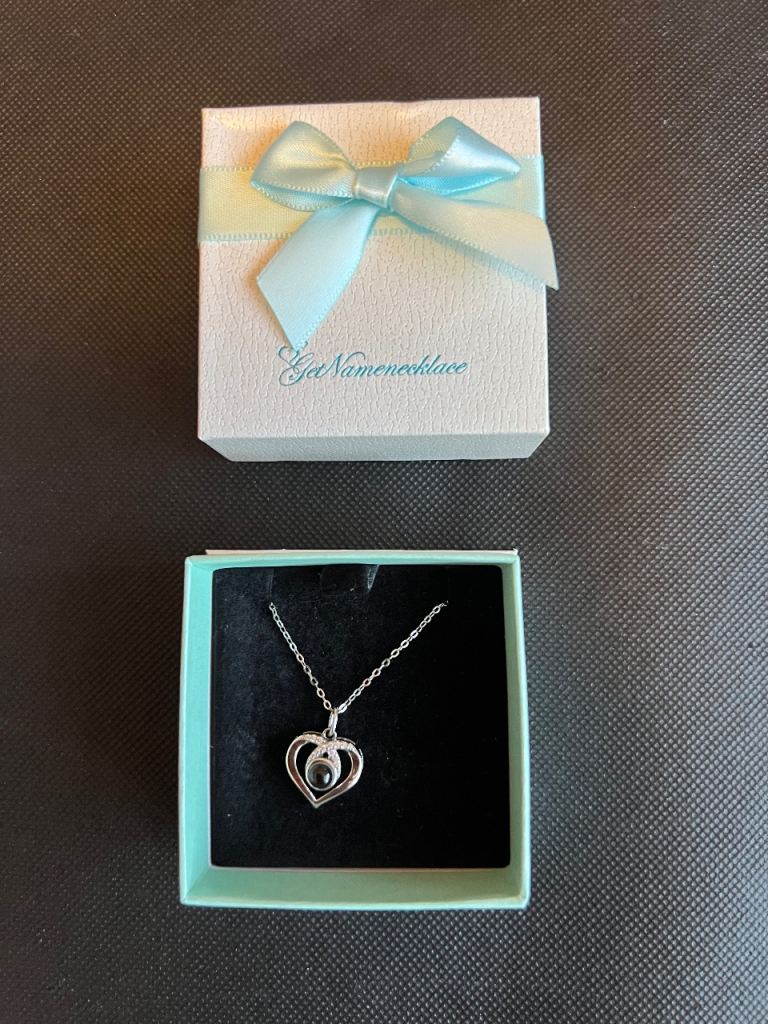 Silver heart necklace 