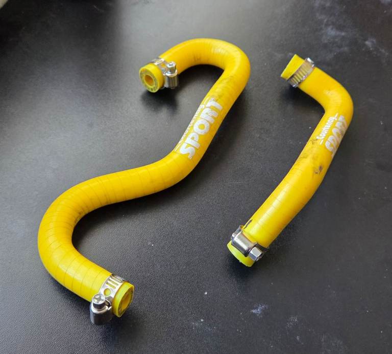 Corsa vxr Courtney sport header tank pipes 