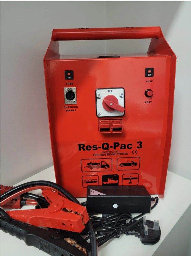 Heavy-Duty Booster Portable Jump Starter 12V/24V 7000Amp For Buses & Trucks |RES-Q-PAC-3
