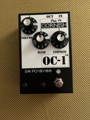 Pete Cornish OC-1 Compressor Pedal – Good Condition, £400.00 for Sale