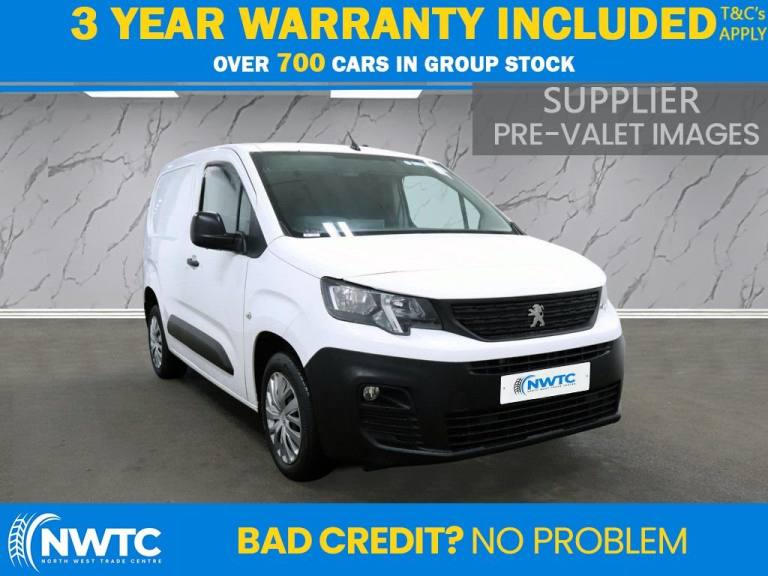 2019 Peugeot Partner 1.5 BlueHDi 1000 Professional Standard Panel Van 5dr Diesel Manual SWB Euro ...