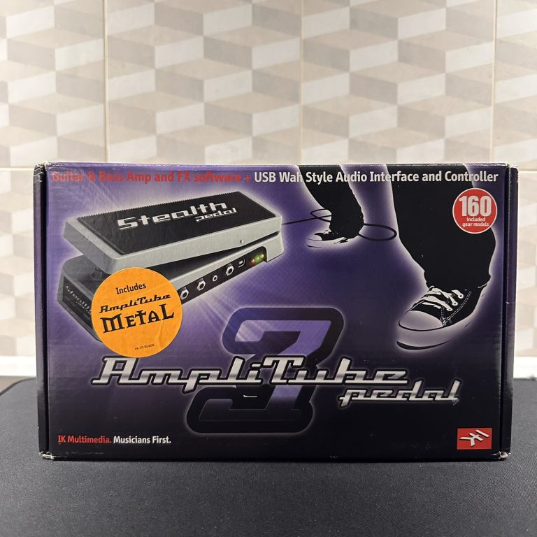 IK Multimedia AmpliTube and Stealth Pedal Audio Interface
