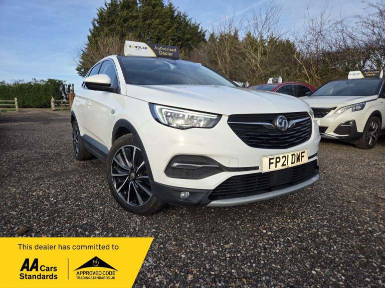 2021 Vauxhall Grandland X 1.2 Turbo Elite Nav Auto Euro 6 (s/s) 5dr Petrol